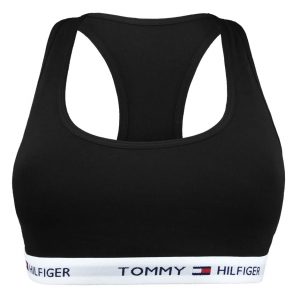 TOMMY HILFIGER - Iconic cotton čierna braletka - športová podprsenk