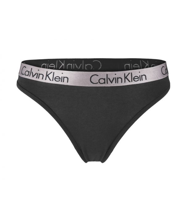 CALVIN KLEIN - radiant cotton čierne bikini - športová podprsenk