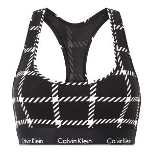Calvin Klein - Modern cotton graphic print bralette - limited edition - športová podprsenk