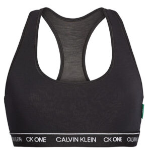 CALVIN KLEIN - CK ONE black unlined podprsenka - športová podprsenk