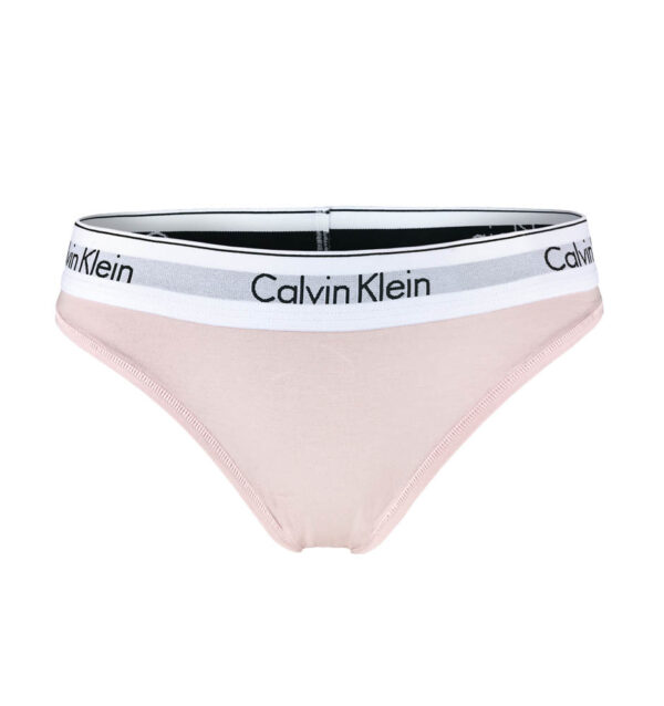 Calvin Klein - Modern Cotton svetloružové nohavičky - športová podprsenk